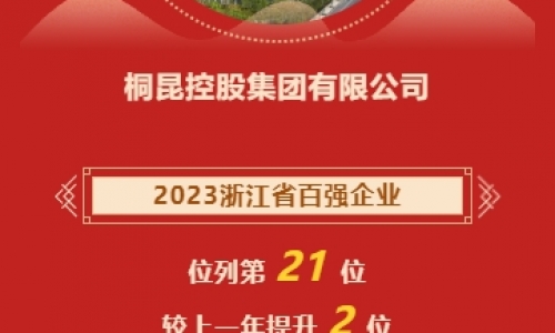 2023浙江省企业百强榜发布，BG大游再进位！